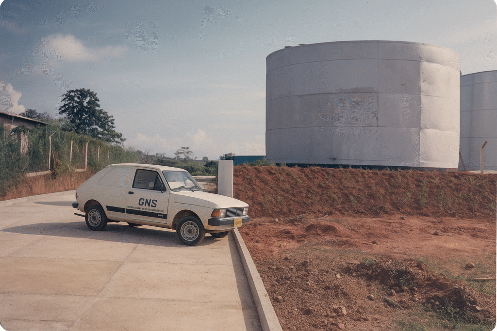 Fundação da primeira empresa profissionalizada da família na área da construção