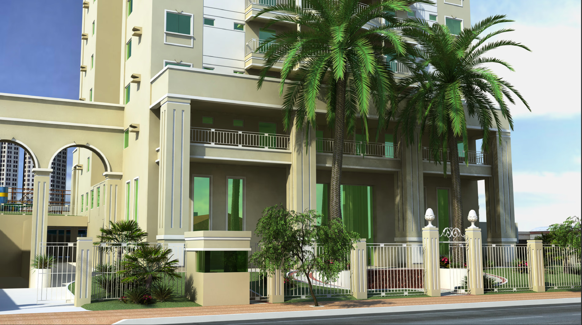 Fachada Edifício Leonardo da Vinci