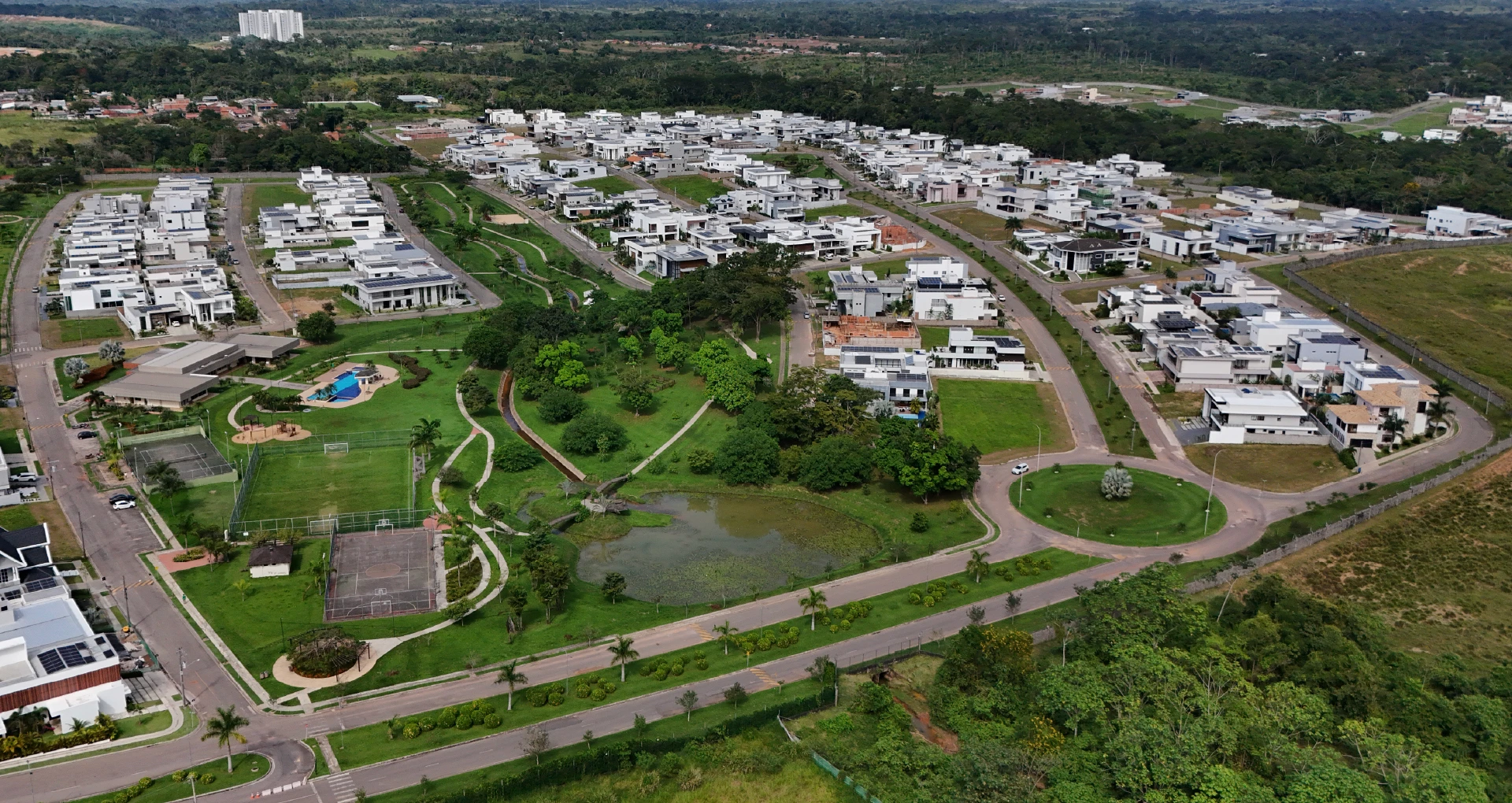Vista Aérea Ecoville Rio Branco